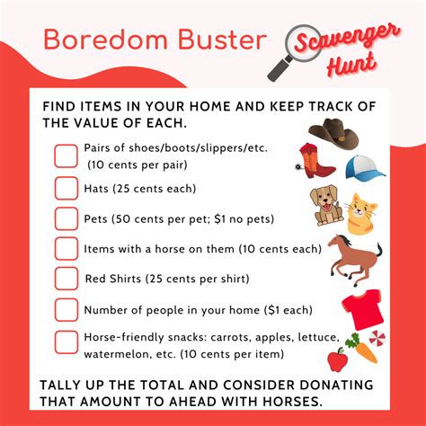 scavenger hunt fundraiser